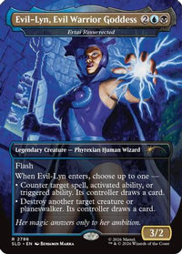 Evil-Lyn, Evil Warrior Goddess - Ertai Resurrected -  Foil (SLD-2786) - Secret Lair Drop Series