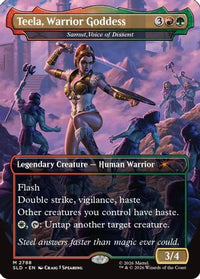 Teela, Warrior Goddess - Samut, Voice of Dissent -  (SLD-2788) - Secret Lair Drop Series