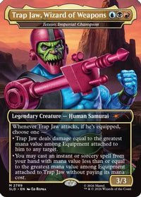 Trap Jaw, Wizard of Weapons - Tetsuo, Imperial Champion -  (SLD-2789) - Secret Lair Drop Series