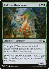 Colossal Dreadmaw (M21) -  (LIST-176) - The List Reprints