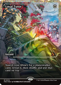 Loyal Tutor (Showcase) (Fracture Foil) -  Foil (FRA-414) - Reality Fracture