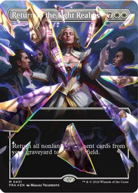 Return to the Light Realms (Borderless) (Facet Foil) (0415) -  Foil (FRA-451) - Reality Fracture