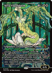 Kwia Vigorbloom (Showcase) (0410) -  Foil (FRA-410) - Reality Fracture
