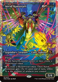 Aerid Konstrari (Showcase) (Fracture Foil) (0417) -  Foil (FRA-417) - Reality Fracture