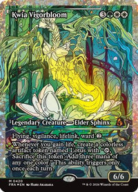 Kwia Vigorbloom (Showcase) (Fracture Foil) (0420) -  Foil (FRA-420) - Reality Fracture