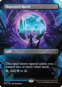 Shipwreck Marsh (Borderless) -  Foil (FRA-401) - Reality Fracture