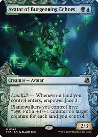 Avatar of Burgeoning Echoes (Showcase) (0348) -  Foil (FRA-348) - Reality Fracture