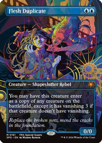 Flesh Duplicate (Borderless) -  Foil (SPG-161) - Special Guests
