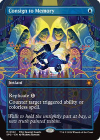Consign to Memory (Borderless) -  Foil (SPG-162) - Special Guests