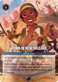 Down in New Orleans (Foil) (12) Holofoil - Disney Lorcana Promo Cards