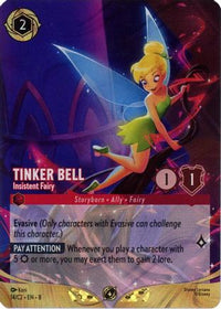 Tinker Bell - Insistent Fairy (Foil) (14) Holofoil - Disney Lorcana Promo Cards