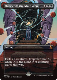 Overwrite the Multiverse (Borderless) -  Foil (FRA-445) - Reality Fracture