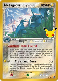 Metagross (Delta Species) (011) [ME 30th Celebration Classic Collection] Holofoil - Classic Collection