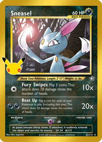 Sneasel (025) [ME 30th Celebration Classic Collection] Holofoil - Classic Collection