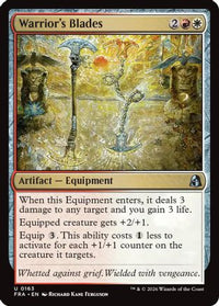 Warrior's Blades -  Foil (FRA-163) - Reality Fracture