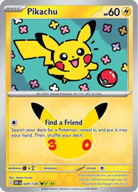 Pikachu (029/128) [ME 30th Celebration] Holofoil - Pikachu Rare