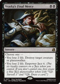 Vraska's Final Mercy -  Foil (FRA-071) - Reality Fracture
