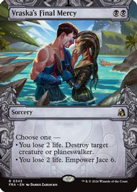 Vraska's Final Mercy (Showcase) -  Foil (FRA-343) - Reality Fracture