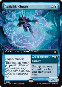 Variable Chaser (Extended Art) -  Foil (FRA-426) - Reality Fracture