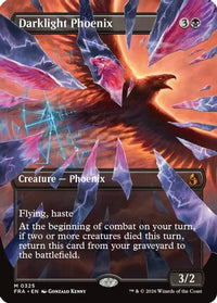 Darklight Phoenix (Borderless) (0325) -  (FRA-325) - Reality Fracture