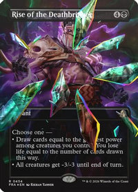 Rise of the Deathbringer (Borderless) (Facet Foil) -  Foil (FRA-454) - Reality Fracture