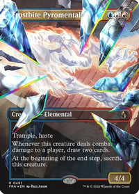 Frostbite Pyromental (Borderless) (Facet Foil) -  Foil (FRA-461) - Reality Fracture