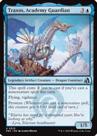 Traxos, Academy Guardian -  Foil (FRA-222) - Reality Fracture