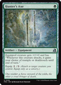 Hunter's Axe -  Foil (FRA-108) - Reality Fracture