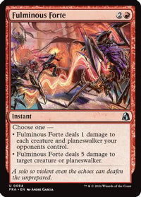 Fulminous Forte -  Foil (FRA-084) - Reality Fracture