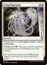 Lingering Souls -  (-027) - Commander: Reality Fracture