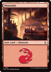 Mountain (0287) -  Foil (FRA-287) - Reality Fracture