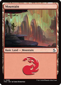Mountain (0288) -  Foil (FRA-288) - Reality Fracture