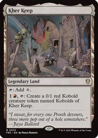 Kher Keep -  (-075) - Commander: Reality Fracture