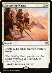 Secure the Wastes -  (-031) - Commander: Reality Fracture