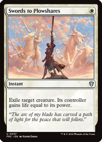 Swords to Plowshares -  (-037) - Commander: Reality Fracture