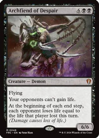 Archfiend of Despair -  (-046) - Commander: Reality Fracture