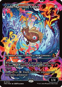 Codie, Ravenous Codex (Showcase) -  Foil (FRA-412) - Reality Fracture