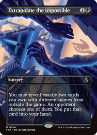Extrapolate the Impossible (Borderless) -  Foil (FRA-364) - Reality Fracture