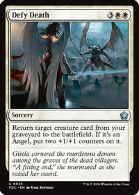 Defy Death -  (FDC-025) - Commander: Foundations