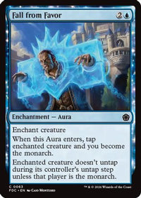 Fall from Favor -  (FDC-063) - Commander: Foundations