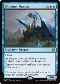 Shimmer Dragon -  (FDC-075) - Commander: Foundations