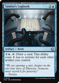 Tamiyo's Logbook -  (FDC-076) - Commander: Foundations
