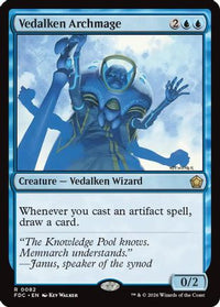 Vedalken Archmage -  (FDC-082) - Commander: Foundations