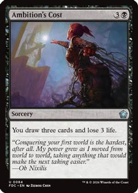 Ambition's Cost -  (FDC-084) - Commander: Foundations