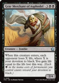 Gray Merchant of Asphodel -  (FDC-105) - Commander: Foundations