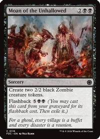 Moan of the Unhallowed -  (FDC-116) - Commander: Foundations
