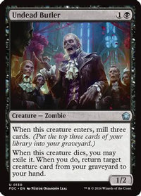 Undead Butler -  (FDC-130) - Commander: Foundations