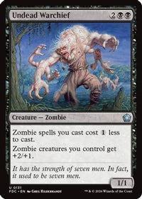 Undead Warchief -  (FDC-131) - Commander: Foundations