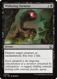 Withering Torment -  (FDC-134) - Commander: Foundations