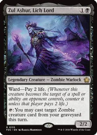 Zul Ashur, Lich Lord -  (FDC-135) - Commander: Foundations